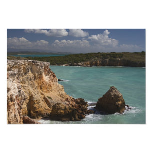 Impression Photo Porto Rico, côte ouest, Cabo Rojo, littoral 2