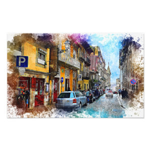 Impression Photo Porto Streets Portugal
