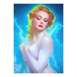 Impression Photo Portrait de déesse Ethereal - Imaginaire Surreal