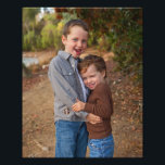 Impression Photo Portrait de famille 8x10 Portrait Orientation phot<br><div class="desc">Personnaliser pour choisir une photo de n'importe quelle taille; utilisez les outils de coupe et d'ajustement/remplissage pour convenir à votre photo. Photo de Crystal of Avery James Photography</div>