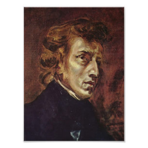 Impression Photo Portrait de Frédéric Chopin