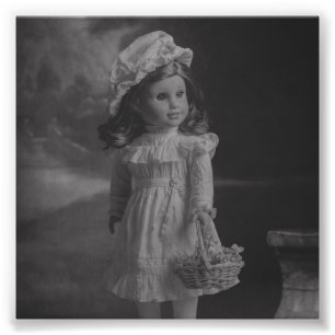 Impression Photo Portrait de poupée de style vintage - Rebecca avec