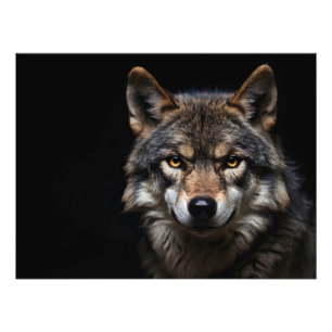 Impression Photo Portrait du loup