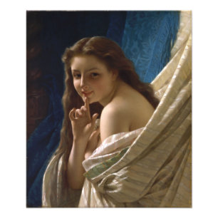 Impression Photo Portrait d'une jeune femme par Pierre Auguste Cot