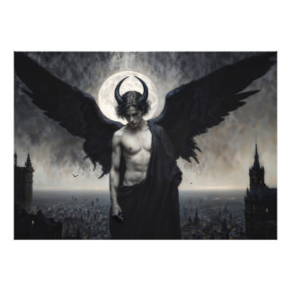 Impression Photo Portrait gothique de Lord Lucifer