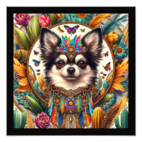 Portrait pour animaux de compagnie de 12 po x 12 p