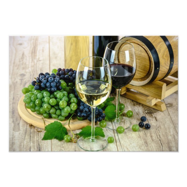 Impression photo pour amateurs de vin (Devant)
