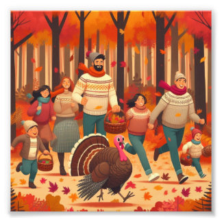 Impression Photo Pour attraper une dinde