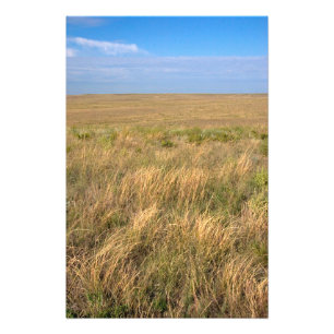 Impression Photo Prairie de prairie à l'est de Sidney, Nebraska.