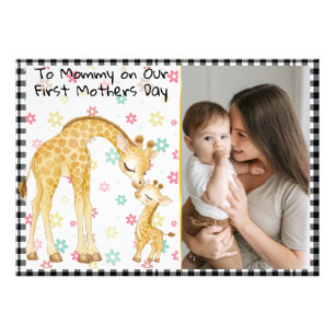 Impression Photo Premier cadeau de jour des mères de bébé