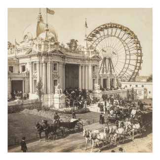 Impression Photo Première roue Ferris inventée par George Ferris
