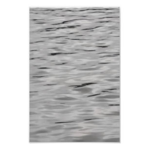 Impression Photo Presque immobile Eau abstraite minimale