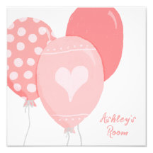 Pretty Rose Balloons Nursery