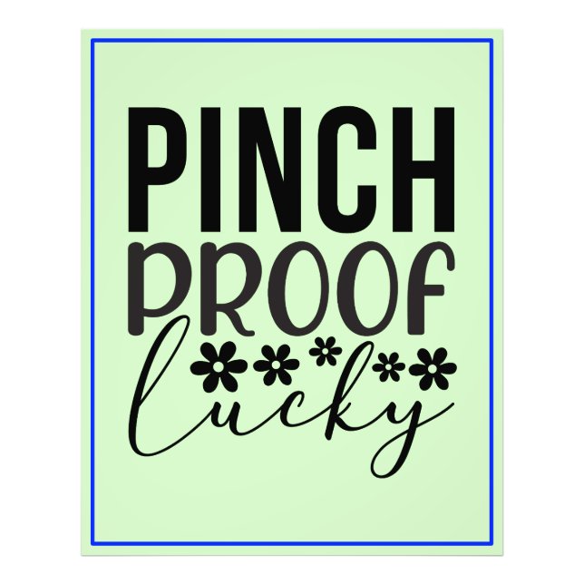 Impression Photo Preuve de pincement Lucky-62906 (Devant)