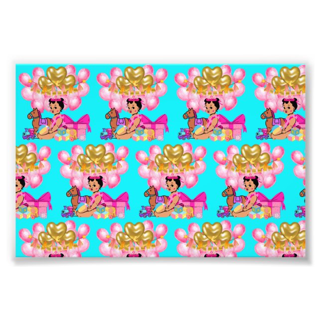 Impression Photo Princesse en rose (Devant)