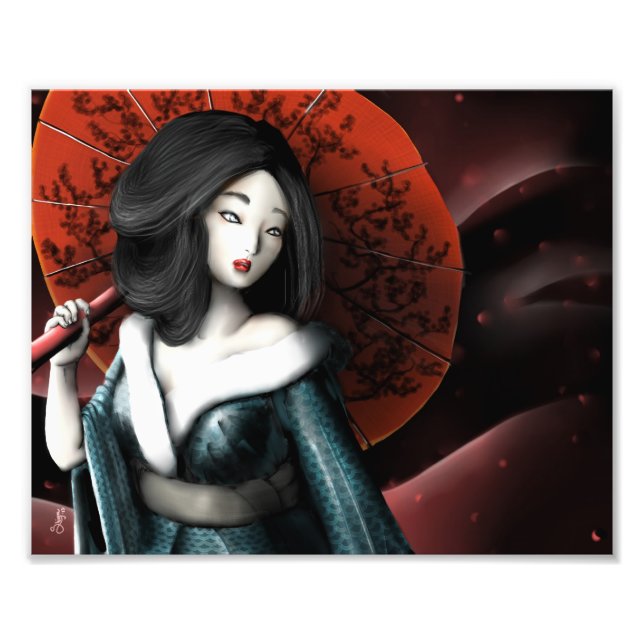 Impression Photo Princesse japonaise - Taketori Monogatari (Devant)
