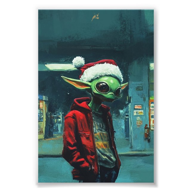 Impression Photo Print Natal Alien (Devant)