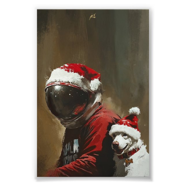 Impression Photo Print Natal Astronauta (Devant)