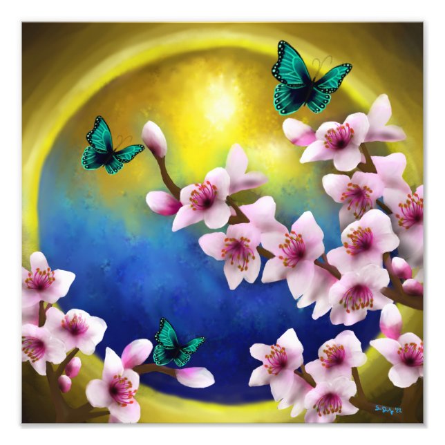 Impression Photo Printemps 12x12 dans les cieux Imprimer (Devant)