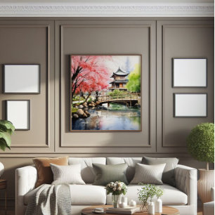 Impression Photo Printemps dans le jardin