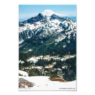 Impression Photo Printemps dans les montagnes