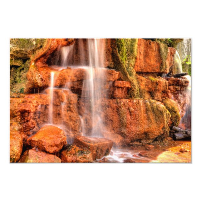 Impression Photo Printemps Jaune, Réserve naturelle Glen Helen, Ohi (Devant)