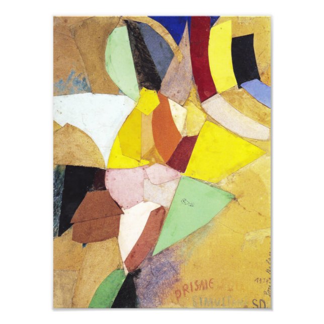 Impression Photo Prises solaires simultanées | Sonia Delaunay | (Devant)