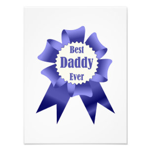 Impression Photo Prix Best Daddy Ever pour le Père