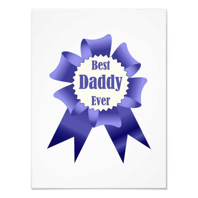 Impression Photo Prix Best Daddy Ever pour le Père (Devant)