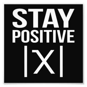 Impression Photo Professeur de mathématiques positif Mathématiques