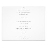 Programme de mariage de l'âge bleu et or de la Mar