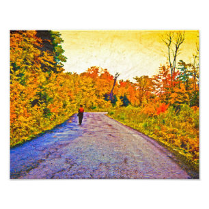 Impression Photo Promenade d'automne