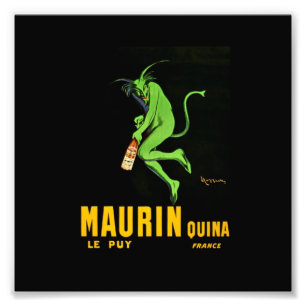 Impression Photo Publicité pour l'apéritif Maurin de Leonetto Cappi