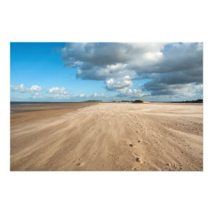 Impression Photo Puits après la plage de mer