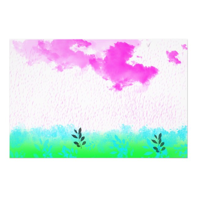 IMPRESSION PHOTO PURPLE RAIN (Devant)