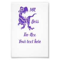 Purple Trex le Boss Dino