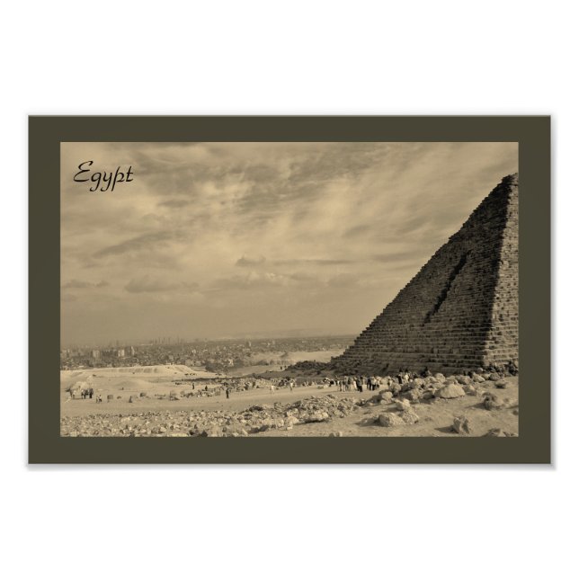 Impression Photo Pyramide Menkaure (Devant)