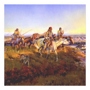 Impression Photo "Quand les hommes blancs deviennent rouges" par Ch