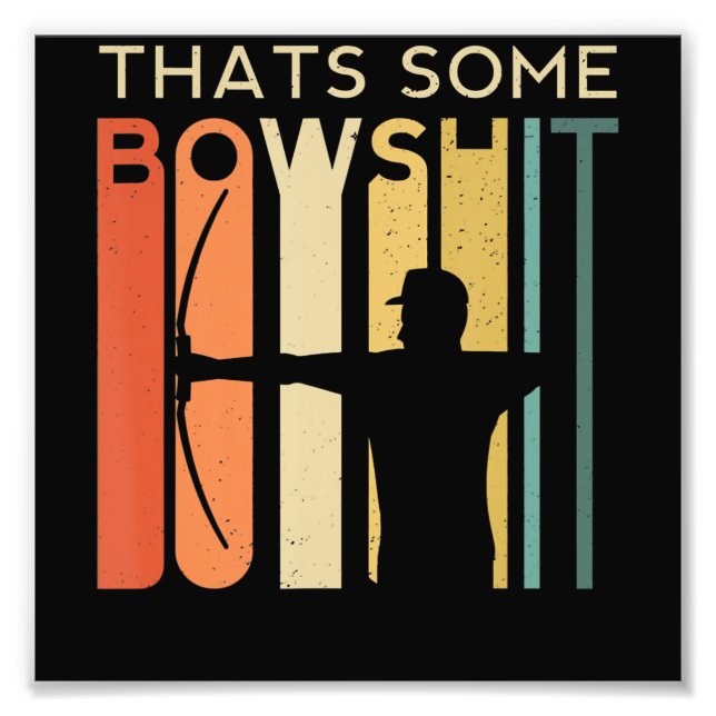 Impression Photo Quelques Bowshit Arrow Arrow Compound Shoot Cadeau (Devant)