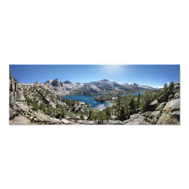 Impression Photo Rae Lakes - sentier John Muir - Kings Canyon (Devant)