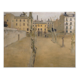 Impression Photo Ramon Casas - Cour de la vieille prison de Barcelo