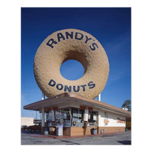 Impression Photo Randy's Donuts California Mid Century