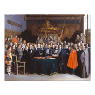 Impression Photo Ratification du traité de Münster 1648