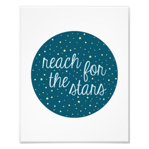 Impression Photo Reach for the Stars Space Wall Art