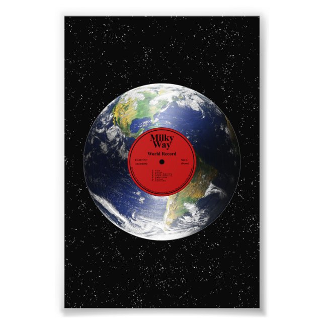 Impression Photo record mondial (Devant)