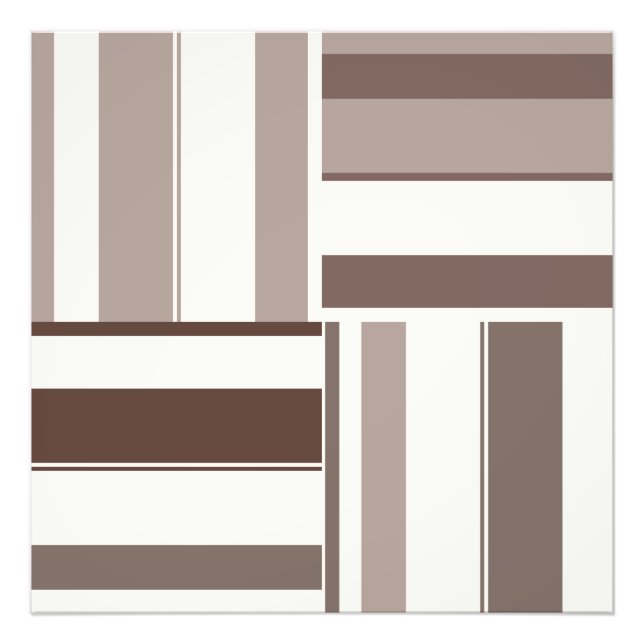 Impression Photo Rectangles de blocs de couleurs géométriques - Bro (Devant)