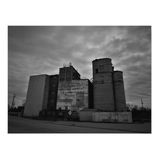 Impression Photo "Red River Flour Mill" (Devant)