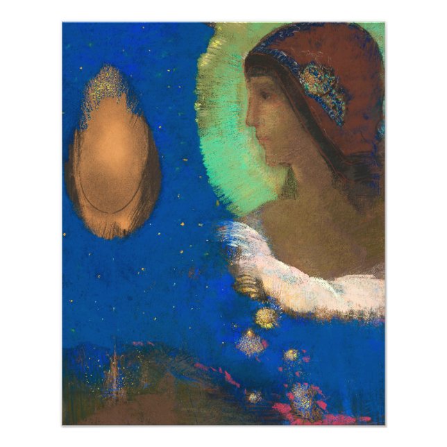 Impression Photo Redon - Sita, peinture fine art (Devant)