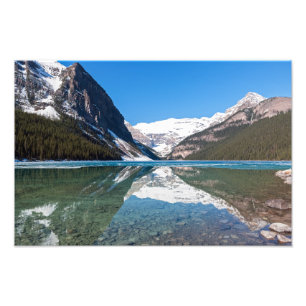Impression Photo Réflexion sur le lac Louise - Banff NP, Canada