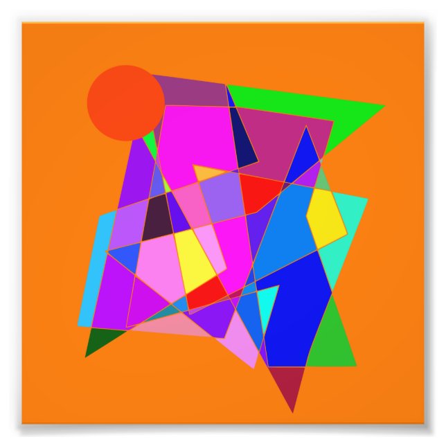 Impression Photo Relax Abstrait 42 transparent (Devant)